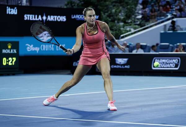 Sabalenka no da opciones a McNally - Tenis - ABC Color