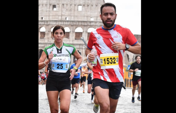 Sacerdote paraguayo completó los 42 km de la maratón de Roma