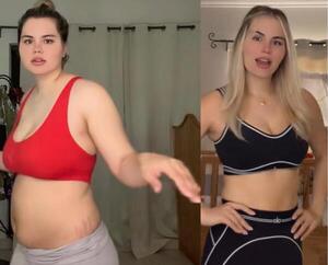 Popular / Luana Alonso pureó por el cuerazo que ya tiene otra vez