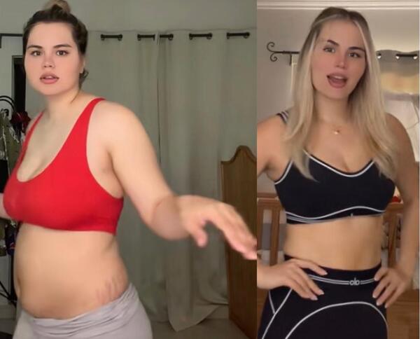 Popular / Luana Alonso pureó por el cuerazo que ya tiene otra vez