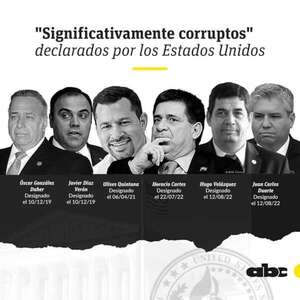 Senado pedirá a EE.UU. levantar sanciones contra Hugo Velázquez, Cartes y otros - Política - ABC Color