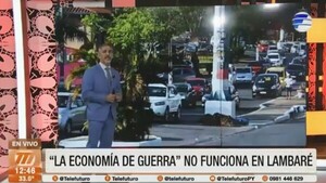 "La economía de guerra" no funciona en Lambaré