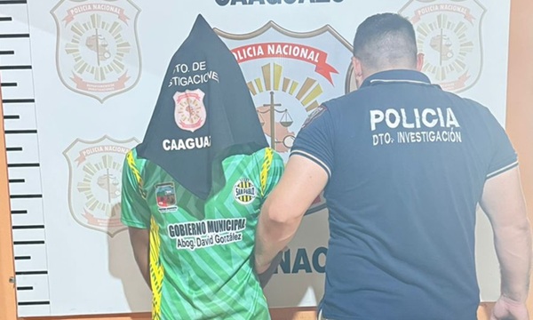 Gracias a circuitos cerrados, caaguaceño descubrió que su vecino le robó y recuperó motor de carpintería - OviedoPress