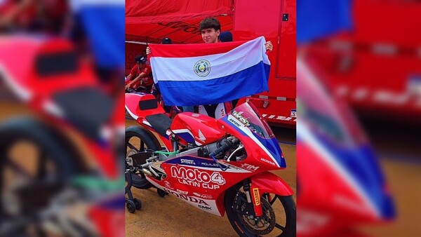 Paraguay llevó seis pilotos de motos de carrera en la antesala del premio mundial