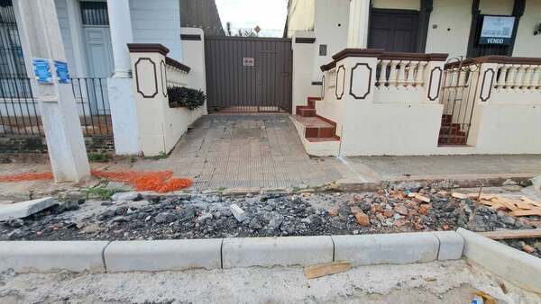 Obras en el microcentro: El malestar de un vecino que denuncia falta de planificación y diálogo » San Lorenzo PY