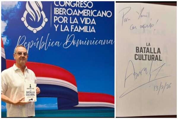 Otro que reculó: Yamil Esgaib devolvió viático de viaje para tener libro firmado de Laje - Política - ABC Color