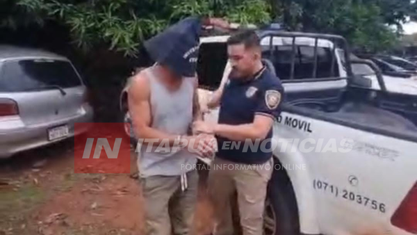 INVESTIGACIONES DETIENE A SOSPECHOSO DE ROBO OCURRIDO EN OBLIGADO 