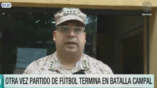 Mariano Roque Alonso: Partido de liga juvenil termina en batalla campal