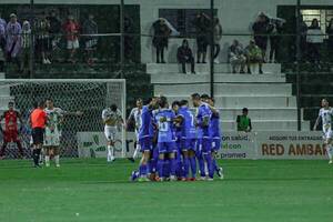 Sobre la hora, Ameliano cantó victoria en Trinidad