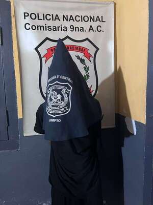 Limpio: detienen a “Paréntesis” por hurto de motocicleta captado en cámaras - Policiales - ABC Color