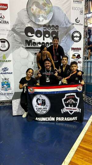 Jiu-jitsu: Dorada eficiencia en Foz - Polideportivo - ABC Color
