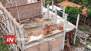 OBRA EN COLEGIO SILVANA MELGAREJO AVANZA CON RITMO SOSTENIDO