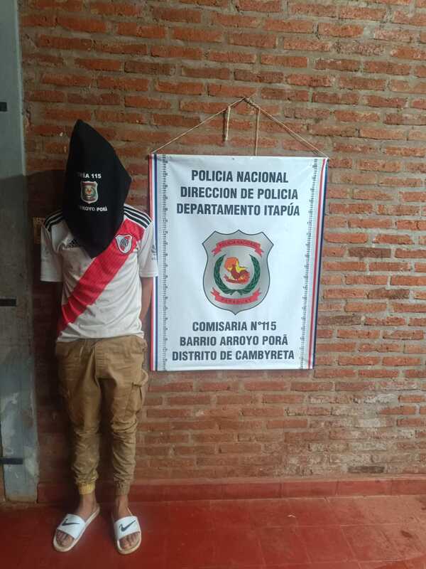 Cámaras de seguridad delatan a un conocido delincuente tras hurto en Arroyo Porã