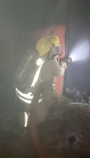 Incendio de vivienda en el barrio San Luis de Concepción - Concepción al Día