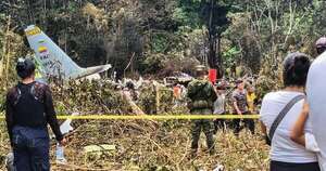 La Nación / Colombia: accidente de avión militar deja 66 muertos
