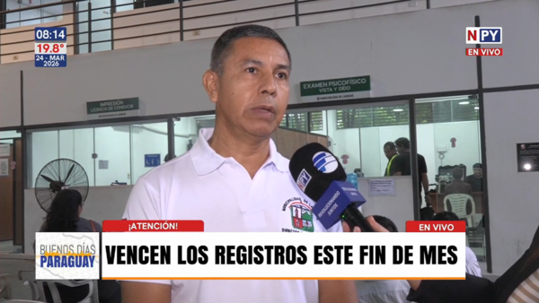 Municipalidad de Lambaré intensifica operativos por vencimiento de licencias de conducir