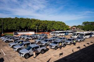 Gobierno refuerza a la Policía Nacional con nuevos equipos y vehículos