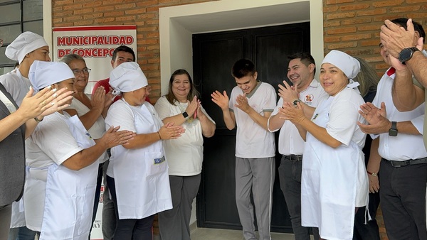 Inauguran cocina comedor con depósito en la escuela Mayor Enrique Junio Planas del barrio San Antonio - Concepción al Día