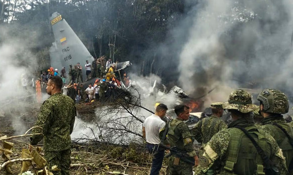 Confirman 66 muertos en accidente aéreo de Colombia - OviedoPress