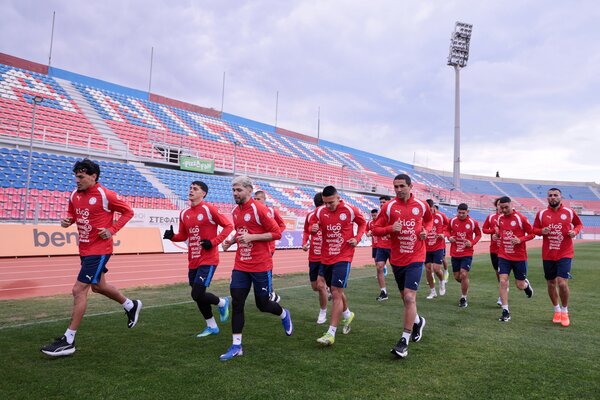 Con miras al amistoso del viernes, Paraguay entrenará por segunda vez en Atenas