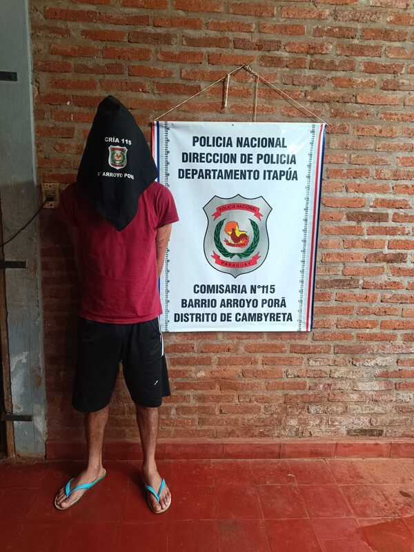 Capturan a presunto autor de hurto agravado con mandato judicial pendiente