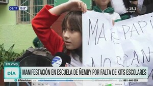 Crisis por falta de kits escolares en Ñemby