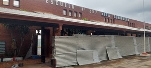 Avanzan refacciones en la escuela Mitã Tenonderã con finalización estimada en 60 días