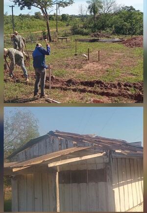 Pobladores de Jhugua Ibáñez inician construcción de nuevo local para la Subcomisaría 4ª - Concepción al Día