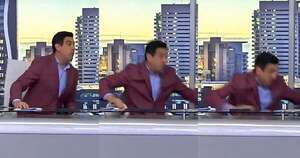 Diario HOY | Chiche Corte se cayó en vivo y “alcanzamos a verla”