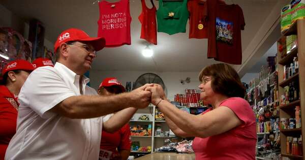 La Nación / Pérez lidera intención de votos con casi 20 puntos de diferencia para las internas