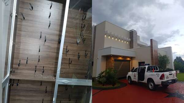 Investigan robo de armas de residencia de familia de reconocido empresario yerbatero de Itapúa - Policiales - ABC Color