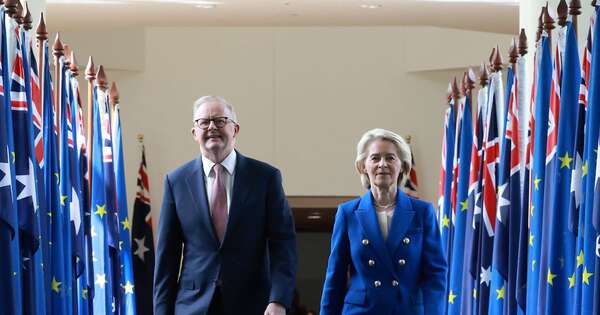 La Nación / La Unión Europea y Australia sellan un acuerdo comercial