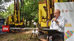 INICIA OBRA PARA GARANTIZAR AGUA POTABLE EN CORONEL BOGADO