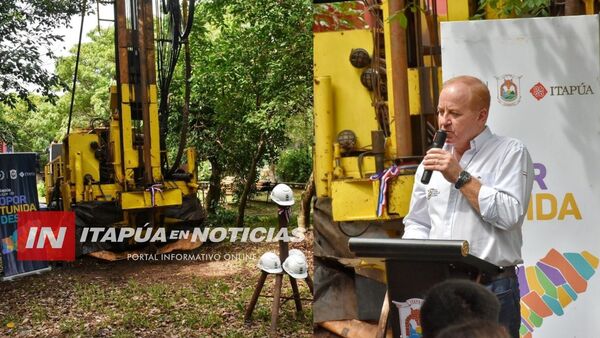 INICIA OBRA PARA GARANTIZAR AGUA POTABLE EN CORONEL BOGADO