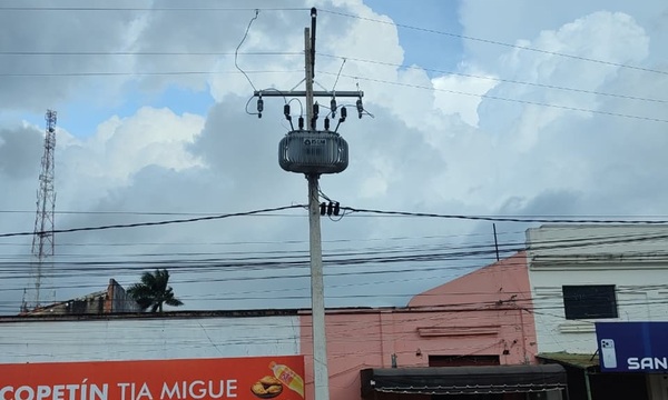 ANDE refuerza sistema eléctrico en el microcentro de Coronel Oviedo tras avería por sobrecarga - OviedoPress
