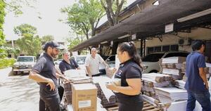 La Nación / El TSJE inicia proceso de entrega de materiales electorales