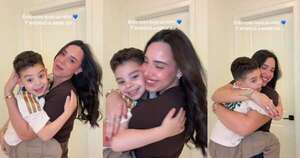 La Nación / Alexia Notto se subió al trend en el que advierte que su hijo “siempre será suyo”