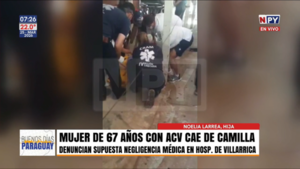 Mujer cae de camilla durante traslado y agrava su estado: familiares denuncian presunta negligencia