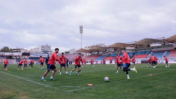 Paraguay completa su tercer entrenamiento