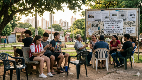 ¿Por qué los paraguayos somos menos felices ahora?
