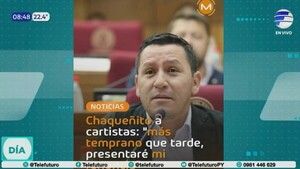 "Chaqueñito" presentaría su renuncia al Congreso