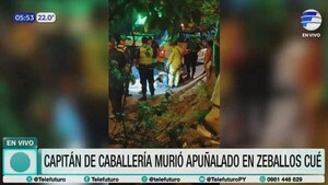 Asesinan a puñaladas a un capitán de caballería en Zeballos Cué