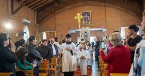 La Nación / Parroquia San Chárbel: religioso llama a rezar por la paz en Medio Oriente en Semana Santa