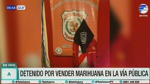 Detienen a un hombre con marihuana en la Chacarita