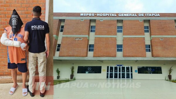 DETENIDO EN EL HGI, ERA BUSCADO DESDE EL 2010 POR NARCOTRÁFICO