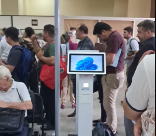 RUN: filas, demoras y quejas persistentes