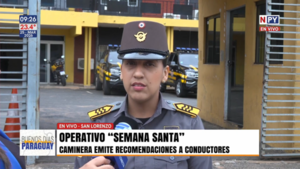 Operativo "Semana Santa": Patrulla Caminera emite recomendaciones a conductores
