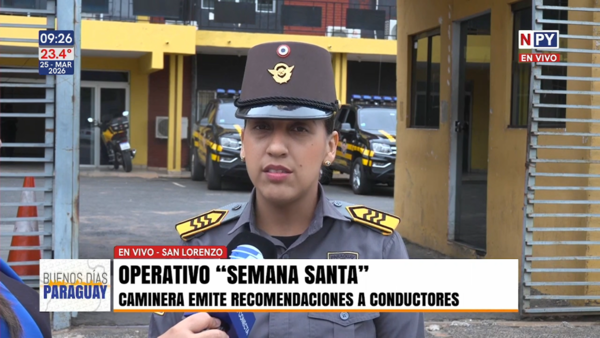 Operativo "Semana Santa": Patrulla Caminera emite recomendaciones a conductores