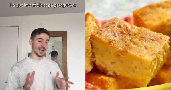 La Nación / Streamer español bromeó sobre la invención de la sopa paraguaya: “cuchara no”