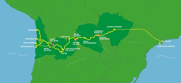 Paraguay posiciona al Corredor Bioceánico como eje regional en cumbre en Montevideo - 5Días